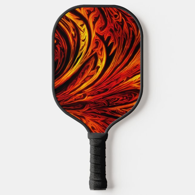 On Fire Pickleball Paddle (Front)