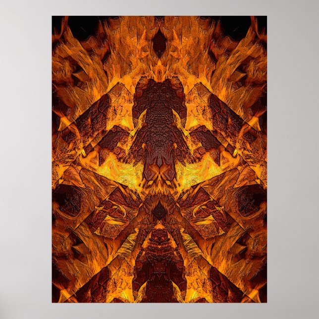 On Fire! Poster (Front)