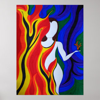On Fire Poster