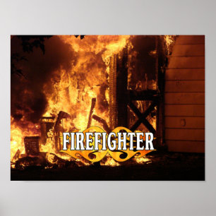 On Fire Poster