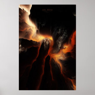 on fire poster
