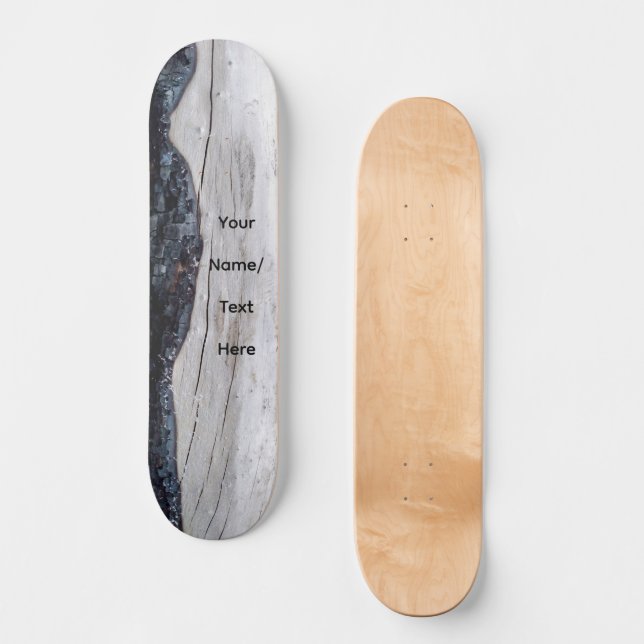 On Fire Skateboard  (Front)