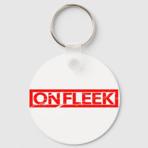 On Fleek Stamp Key Ring