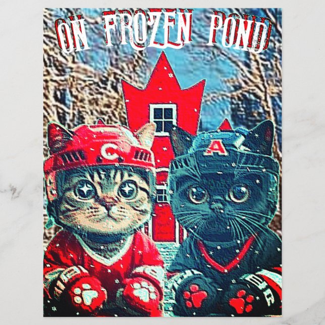 on frozen pond flyer front (Front)