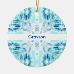On Ice Ceramic Ornament
