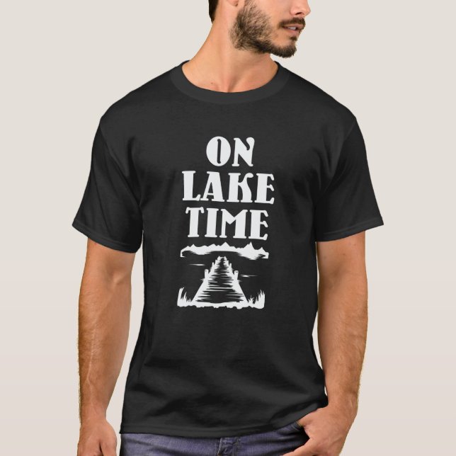 On Lake Times   T-Shirt (Front)