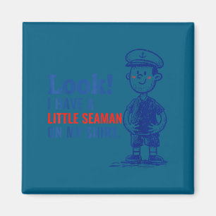 On Look Little Seaman Magnet
