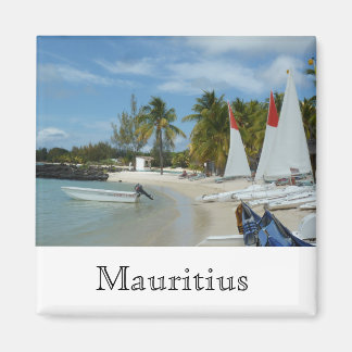 On Mauritius beach Magnet