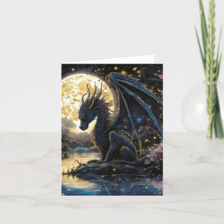 On Moonlit Ledge Card