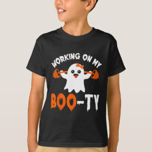 On My Boo-ty Gym Booty Boo-tee Ghost Pun Men Women T-Shirt