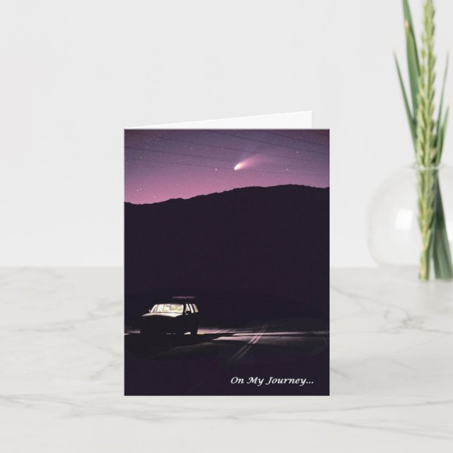 On My Journey... Card (Front)