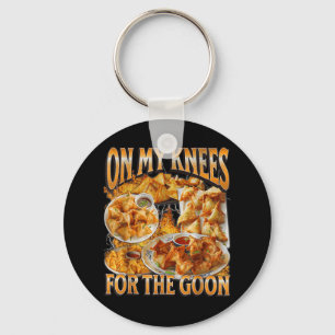 On My Knees For The-goon Bootleg Funny Crab Rangoo Key Ring