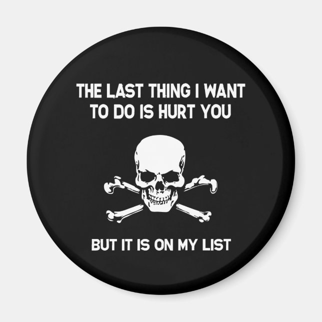 On My List Magnet (Front)