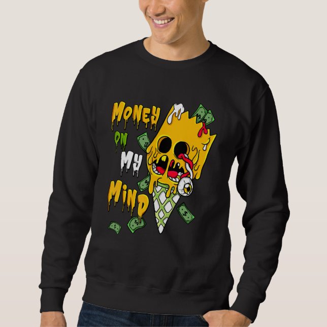 On My Mind Bart Ice Cream Del Sol 13s Matching Sweatshirt (Front)