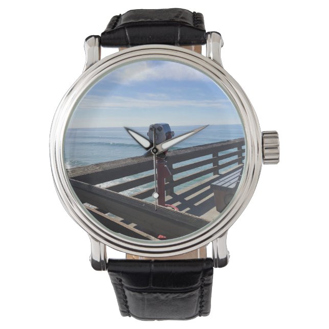 On Newport Pier, Newport Beach, California Watch (Front)