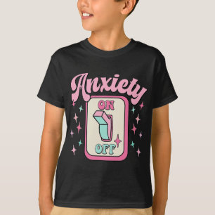 On Off Switch Fun Mental Health Awareness Retro  T-Shirt