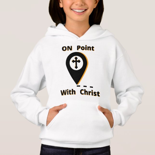 On Point With Christ Biblical Girl's (Front)