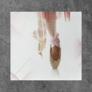 On Pointe Ballet Shoes Jigsaw Puzzle