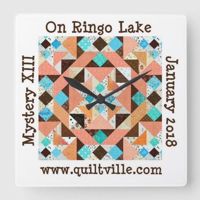 On Ringo Lake clock (Front)