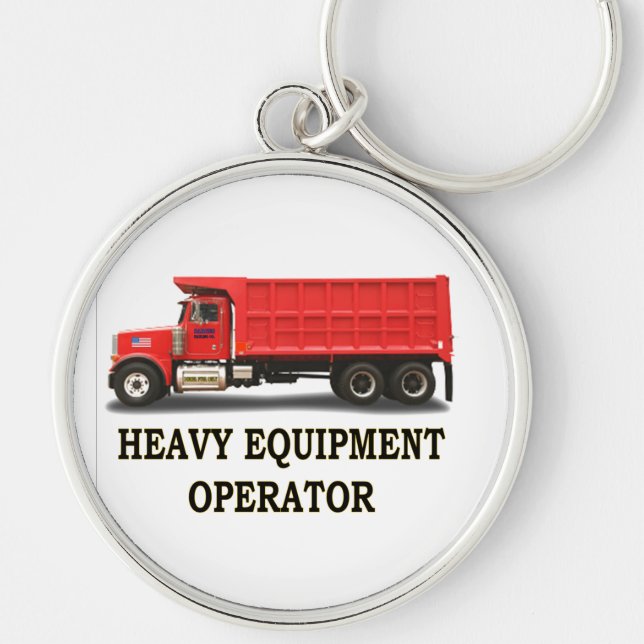 ON ROAD DUMP TRUCK KEY RING (Front)