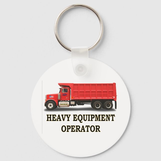 ON ROAD DUMP TRUCK KEY RING (Front)