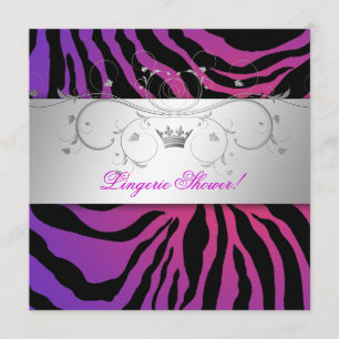 ON SALE! 311-Silver Divine Radiance Lingerie Invitation