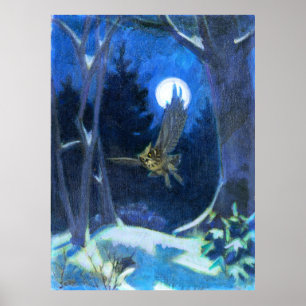 On Silent Wings – Kulhanek Nature Art Print