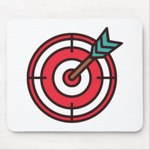on target mouse pad