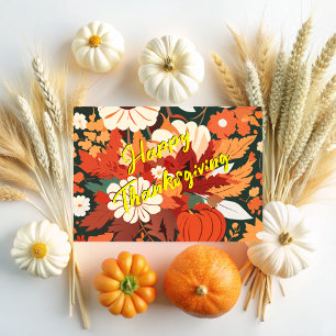On Thanksgiving we remember your friendship Card
