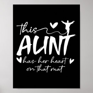 On That Mat Karate Aunt Karate Auntie 3 Poster