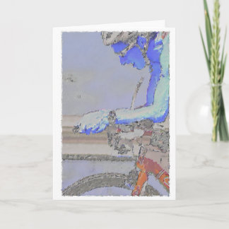 On the Aero-Bars Painting Card