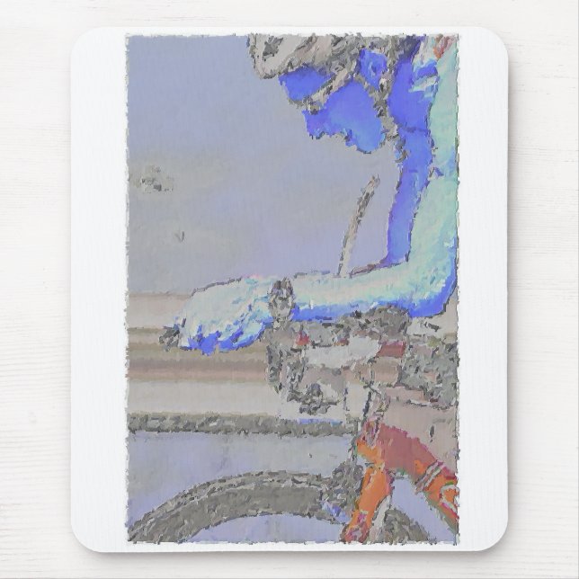 On the Aero-Bars Painting Mouse Pad (Front)