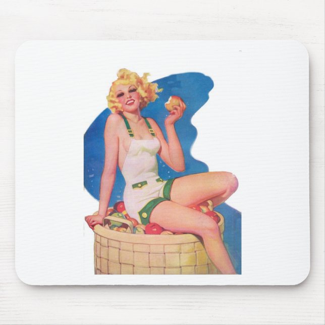 On the Apple Cart Mouse Pad (Front)