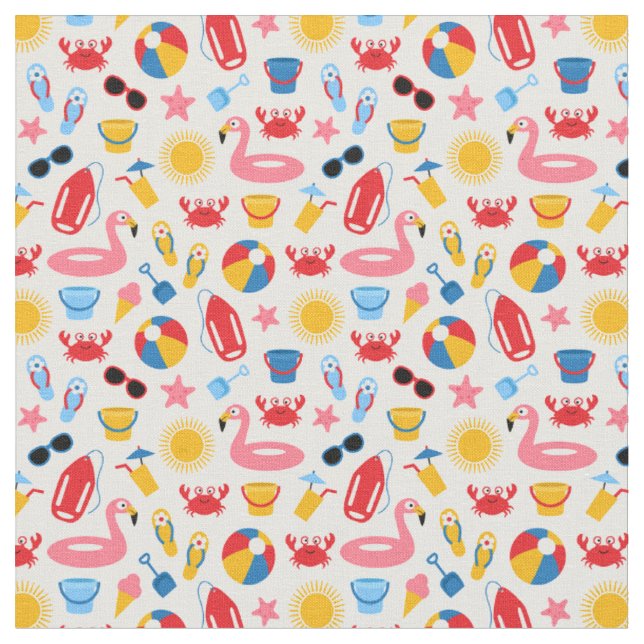 On the beach fabric (Close Up)