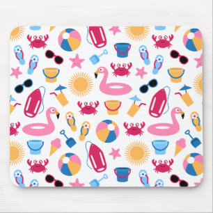 On the beach mouse pad