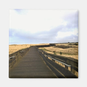 On the Boardwalk, Long Beach, Washington Magnet