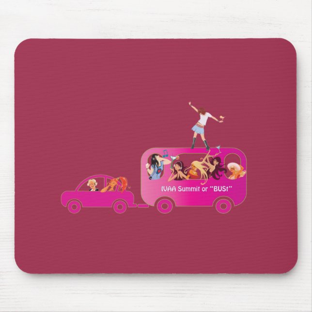 On The Bus mousepad (Front)