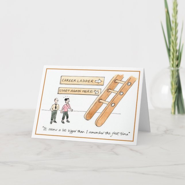 On the career ladder card (Front)