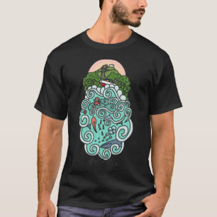 On The Cliff By The Sea   T-Shirt