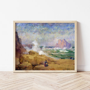 On The Coast of California William Henry Holmes Poster