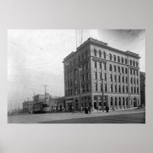 On the Corner on Hewitt Avenue Poster