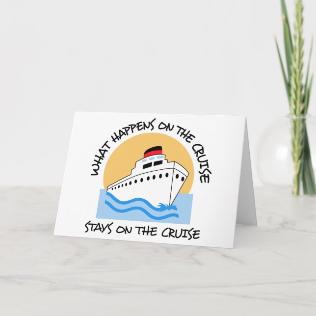 On the Cruise Card (Front)