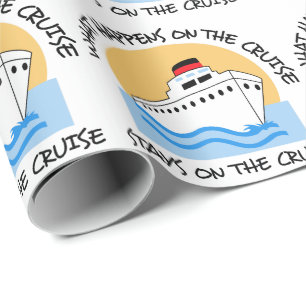 On the Cruise Wrapping Paper