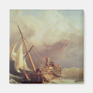 On the Dogger Bank, 1846 Magnet