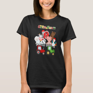 On The Farm Barnyard Farm Animals Cute Toddler Boy T-Shirt