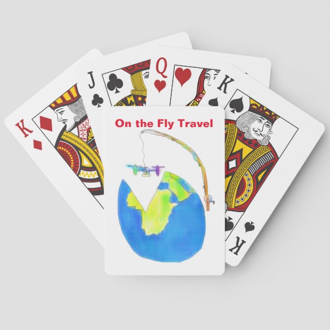 On the Fly Travel Playing Cards (Back)