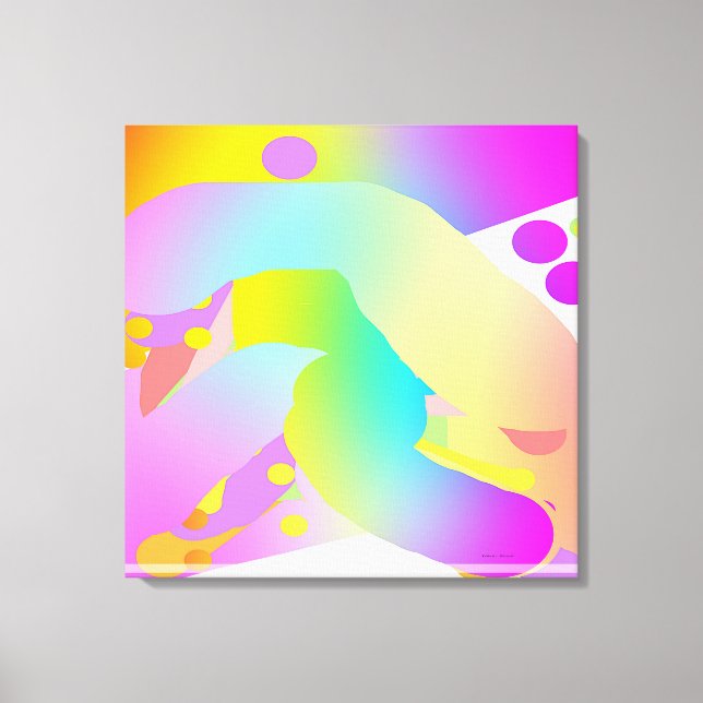 ON THE GO CANVAS PRINT (Front)