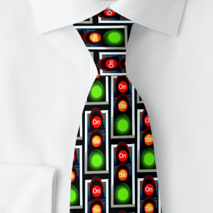 "On the Go" Traffic Lights Them Tie