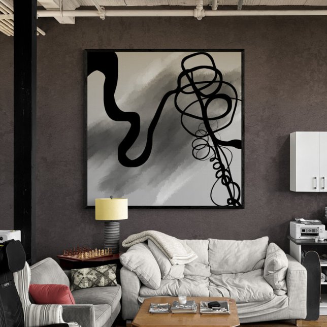 On the Grid 24" x 24" Canvas Print (Creator Uploaded)