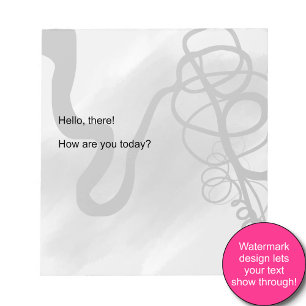 On the Grid 5.5" x 6" Notepad